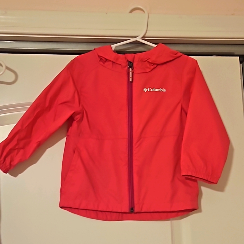 Columbia rain coat 2t